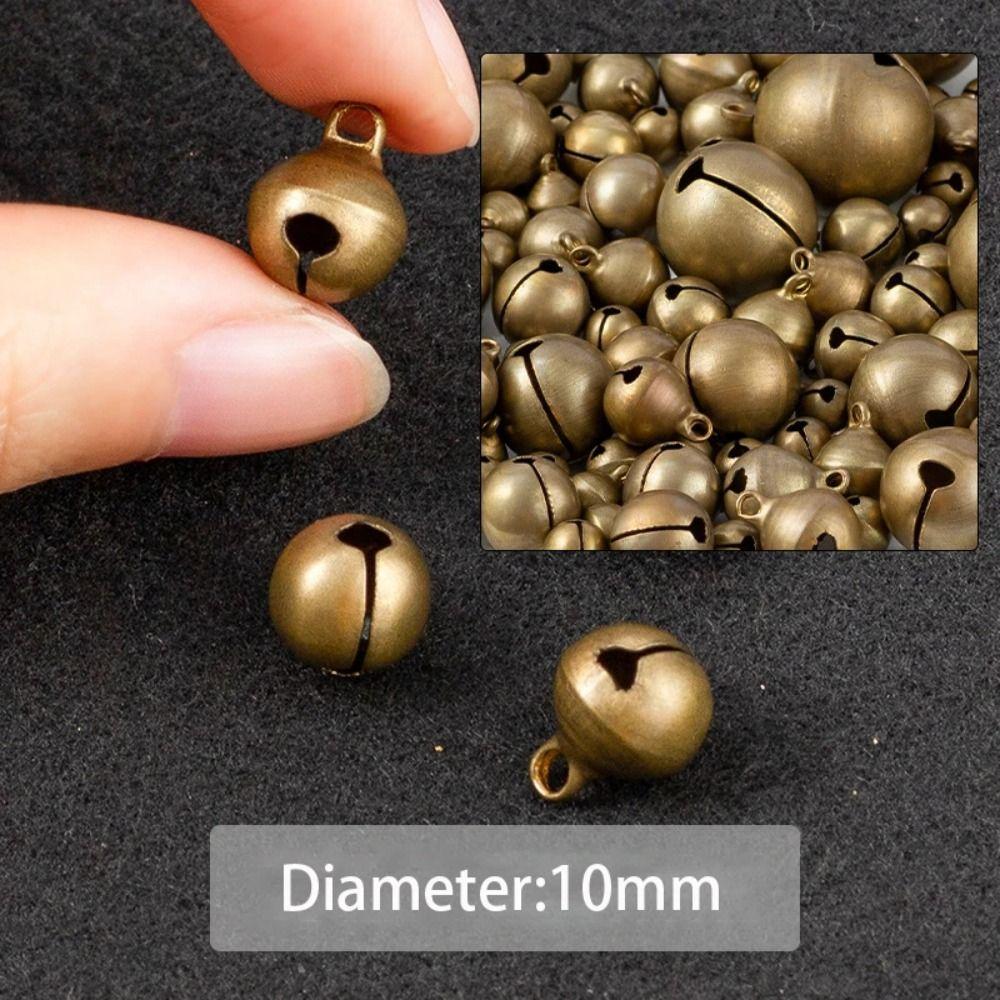 50/20/10/5 шт. подвеска-ошейник для домашних животных бронзовые металлические колокольчики многофункциональные аксессуары для рукоделия