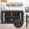 6U Wall Mount Network Server Cabinet, 15.5'' Deep, Server Rack Cabinet Enclosure, 200 lbs Max. Ground-mounted Load Capacity, with Locking Glass Door
