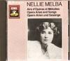 CD NELLIE MELBA - Opera Arias And Songs CDH7610702 EMI 1988 UK Classical Used