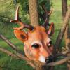 Halloween Sika Deer Mask Halloween3D Animal Mask Pu Foam Carnival Cos
