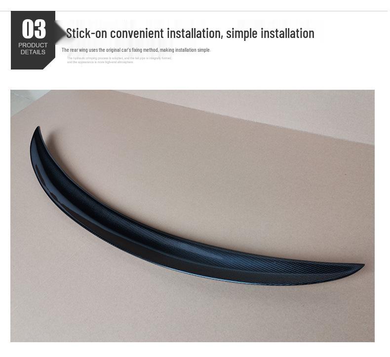 BMW 3 Series G28/G20 MP Style Rear Carbon Fiber Ducktail Spoiler