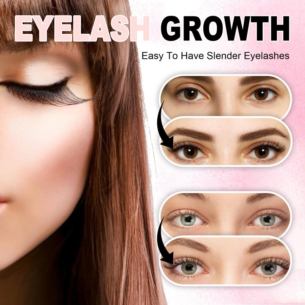 EELHOE Eyelash Growth Enhancer Natural Treatments Lash Eyelash Serum Mascara Eyelash Serum Lengthening Eyebrow Growth Longer Serum