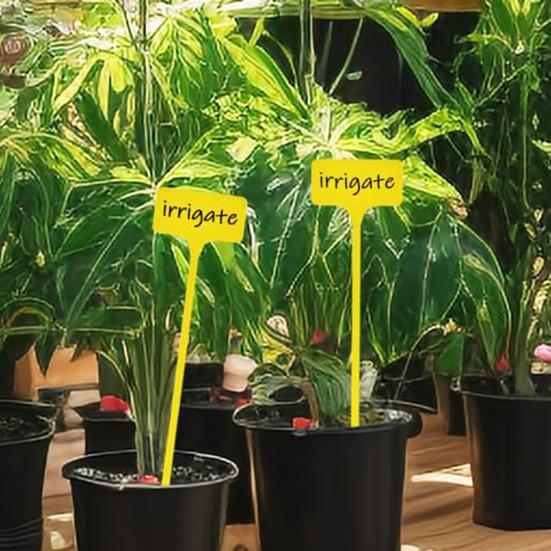 30 шт. этикетки для растений Т-образные пластиковые водонепроницаемые бирки для растений легко писать сад