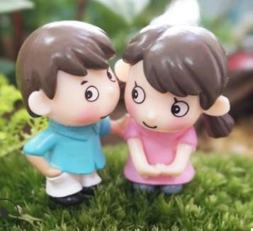 Diy Hut Matching Doll, Free Cheese Cat Doll Couple Ornament Crown Couple Micro Landscape Resin Ornament