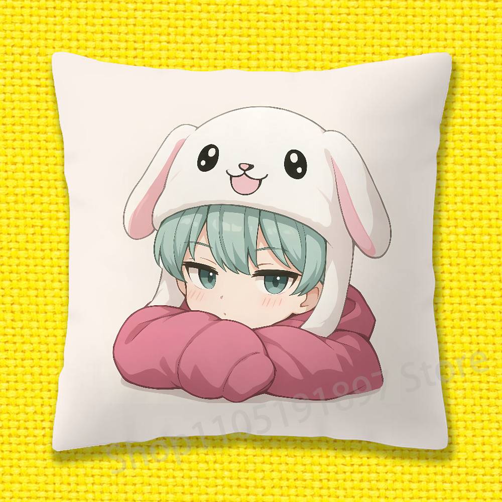 Saja Boys D-Demon H-Hunters Наволочка для подушки 45x45см 40x40см 55x55см 50x50см 30x30см Квадратная наволочка для автомобильной подушки