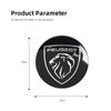 4 шт. 60 мм центральные колпачки ступицы колеса для Peugeot 107 108 206 207 208 301 307 308 408 508 2008 3008 Модифицированные колпаки ступицы Аксессуары для тюнинга