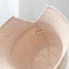 Women S Shiny Ice Silk Knit Bucket Hat Short Brim Adjustable Sun Hat