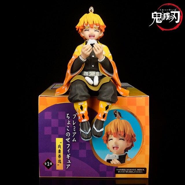 Demon Slayer Anime Figure Hashibira Inosuke Kamado Tanjirou Action Figure Kimetsu No Yaiba Premium Chokonose Figurine Toys