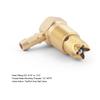 1/2" NPTF Male Threads Fuel Check Valve Rollover Vent 5/16" Hose Barb for Gas Tank Fuel Tank Vent Valve