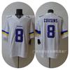 Mens Embroidered Minnesota Vikings NFL Rugby Jersey T-Shirt Cotton Blend Sportswear Fan Wear Casual Training