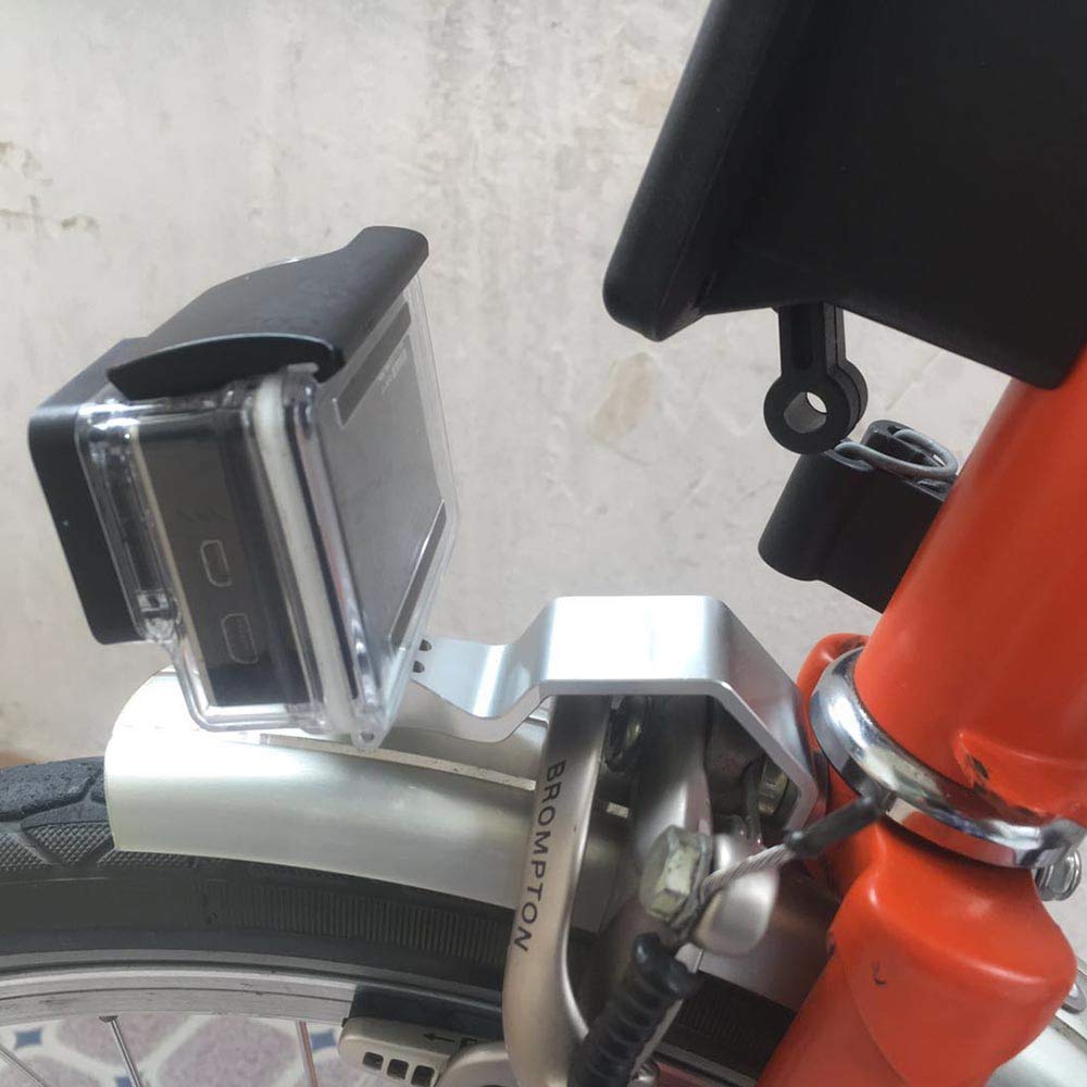 Trigo Bicycle Mount Bracket Headlight Mount Flashlight Holder Light Adapter Light Ti Black