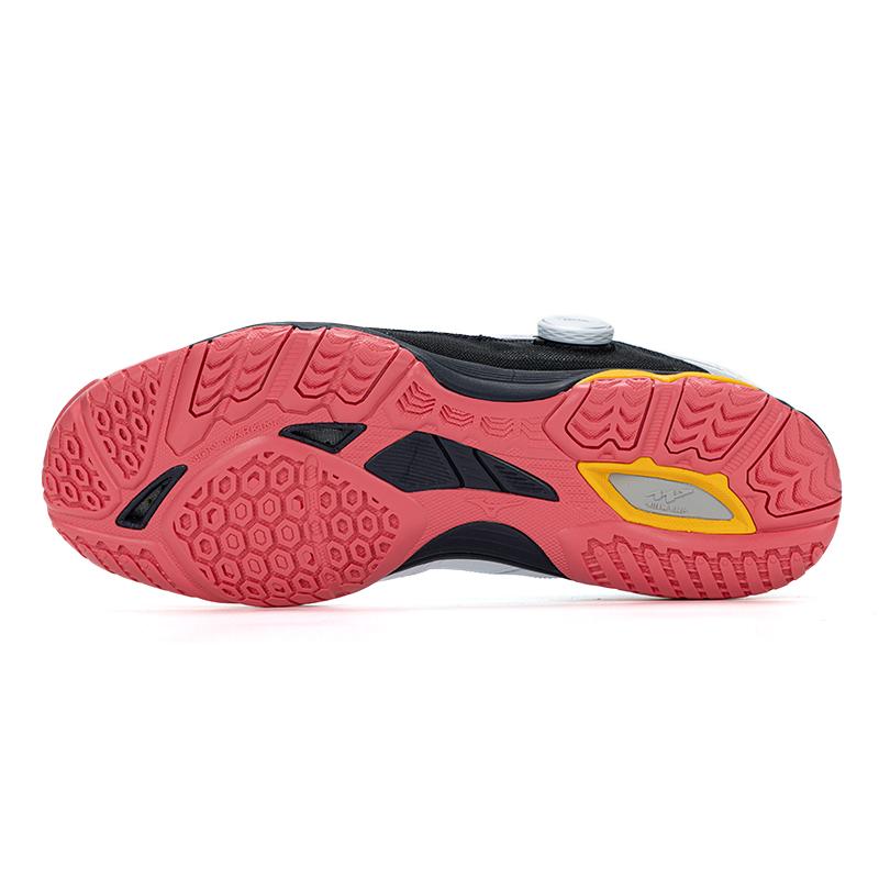 Mizuno Wave Medal Boa Профессиональные сетчатые кроссовки из синтетической кожи Унисекс Белые Черные Оранжевые 81GA201231