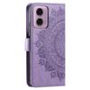 For Motorola Moto E14 4G/G04 4G/G04s 4G/G24 4G Case PU Leather Mandala Pattern Wallet Flip Cover