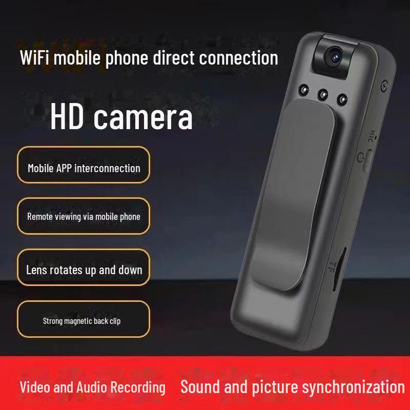 Ультра HD нательная камера-ручка для охраны правопорядка и спортивных съемок