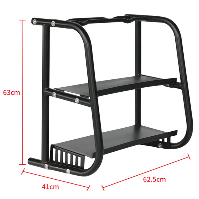 3-Tier Home Dumbbell and Kettlebell Storage Rack