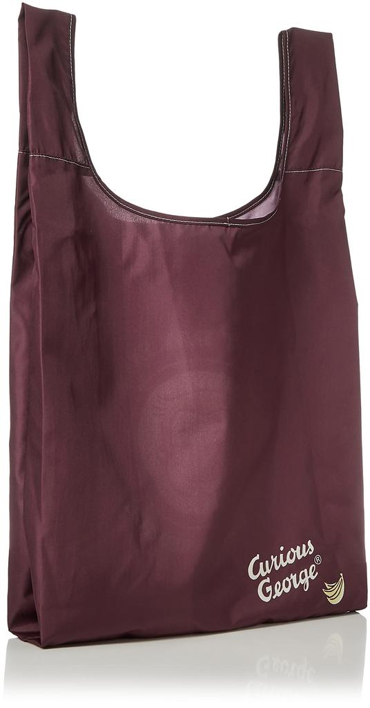 Marushin Eco Curious George and Smiling George Made with Recycled Perfect for or As a Gift Bag, Design, Polyester, Mother's Day, Birthdays, (Product