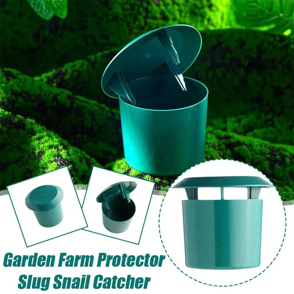Отпугиватель вредителей для животных Gintrap Tools Slug House Snail Trap Catcher Snail Cage Garden Farm Protector Eco-friendly Reject