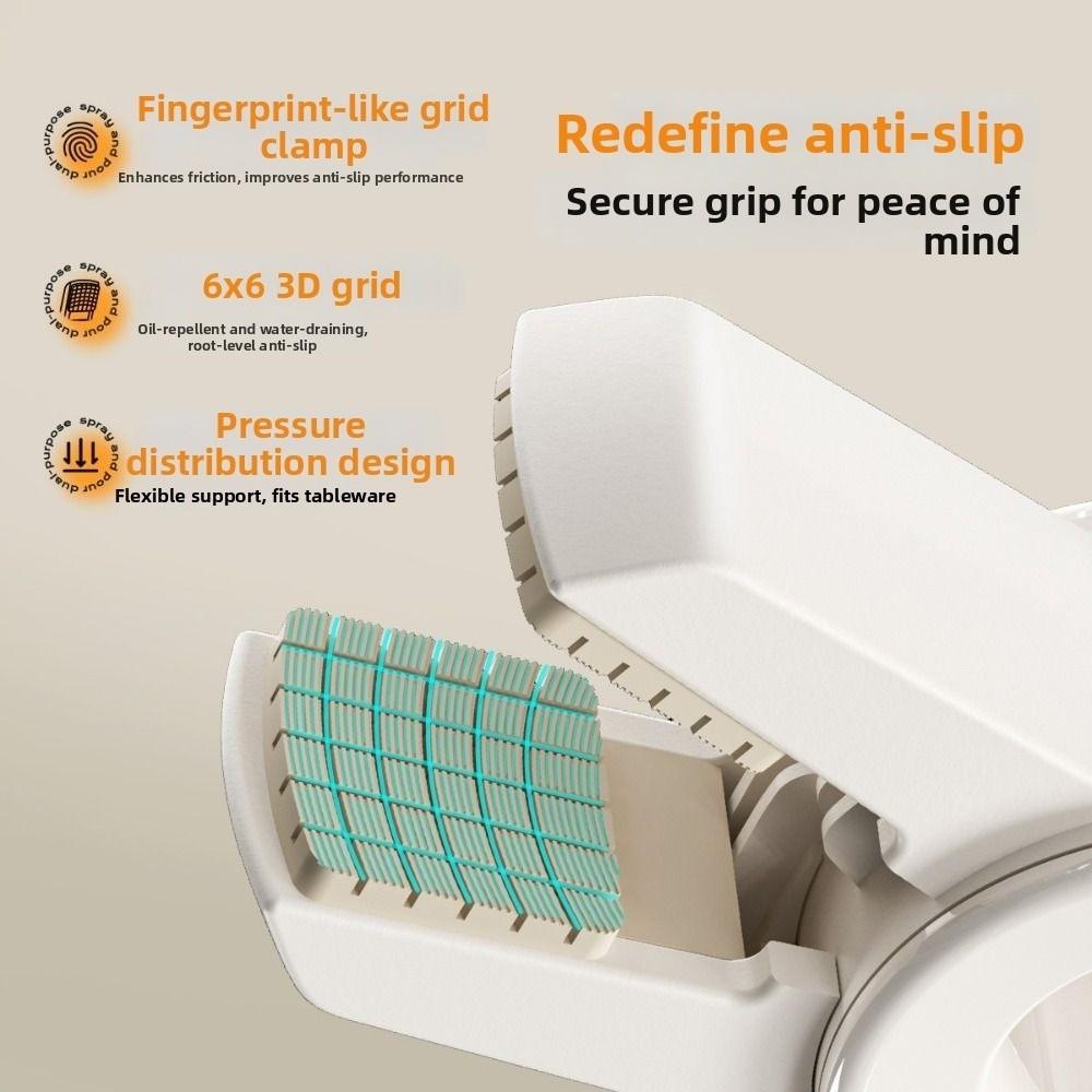 Heat-Resistant Anti Scalding Clip Non-Slip Dish Lifter Clamp Food Preparation