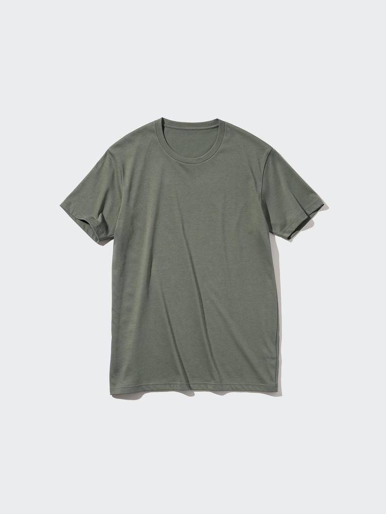 Uniqlo Футболка с круглым вырезом и коротким рукавом Dry Color 