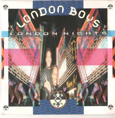 7-дюймовая пластинка LONDON BOYS London Nights YZ393 WEA 1989 UK Танцевальная Электроника Б/у