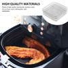 8 Inch Air Fryer Rack 3Layer Stackable Dehydrator Rack Steel Square Air Fryer Basket Tray Air Fryer Accessorie for 5.8QT/7.5L-8L