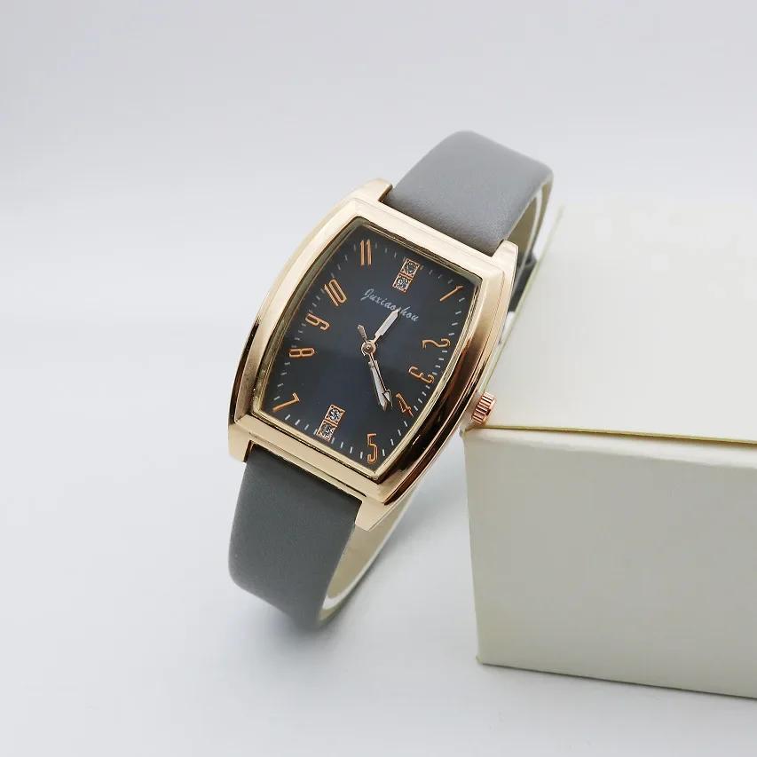 Винтажные квадратные женские повседневные часы с бриллиантами для женщин, простые ремешковые наручные часы, темпераментные аксессуары, подарок для девушки на вечеринку, reloj mujer