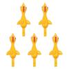 1-20PCS Practical Novelty Toy Fun Joke Toys Stretchy Turkey Kids Toys Flying Rubber Chicken Sticky