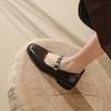 Fashion 2025 New Spring Split Leather Women Shoes Square Toe Mary Jane Shoes for Women Shoes Women Pumps Heels for Women Buckle Strap