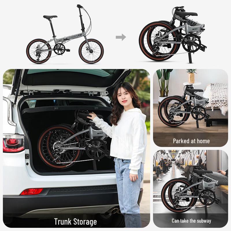 Forever 20-inch 8-Speed Folding Urban Bike