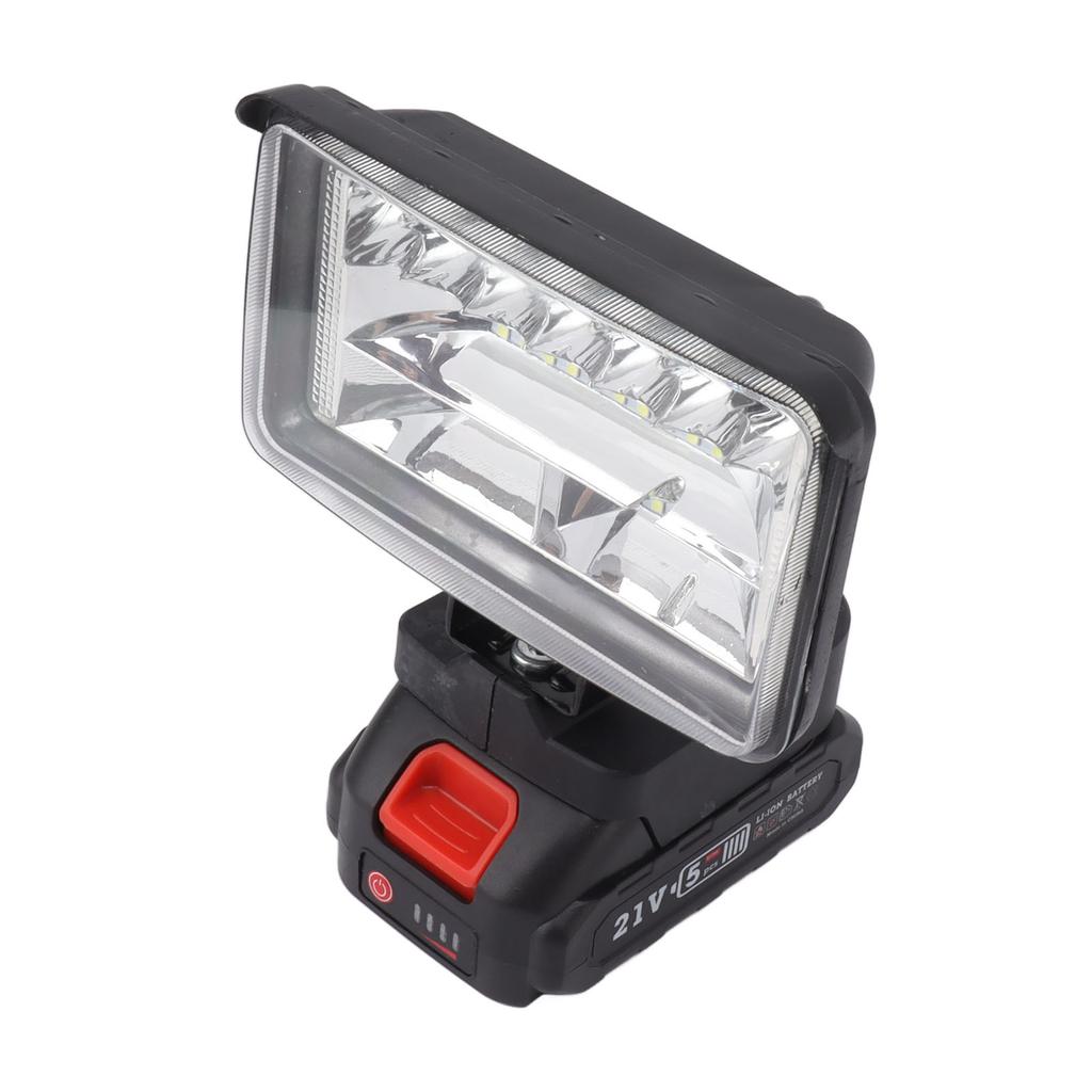 LED Work Light Super Bright Wide Range MT Interface Rotating Lamp Head 1500mAh Outdoor LED Flood