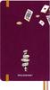 Moleskine x Alice in Wonderland Queen of Hearts Large Size x Burgundy LEAL02QP062 Notebook, (13cm 21cm), Plain,