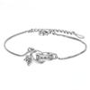 Simple Geometric Bracelet with A Cool and Aloof Style, Student Set Zirconia Diamond Jewelry Bracelet Women AVE