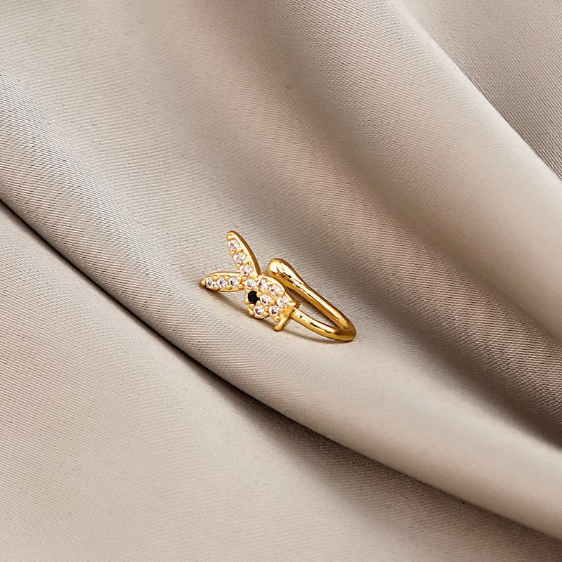 Украшения для тела с клипсами 1 шт., носовое кольцо в форме сердца и звезды, подарок, медная клипса для носа и ушей, поддельный пирсинг