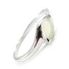 Silver Ring 'Goddess Opal' White Silver (rhodium) - 6 Mm