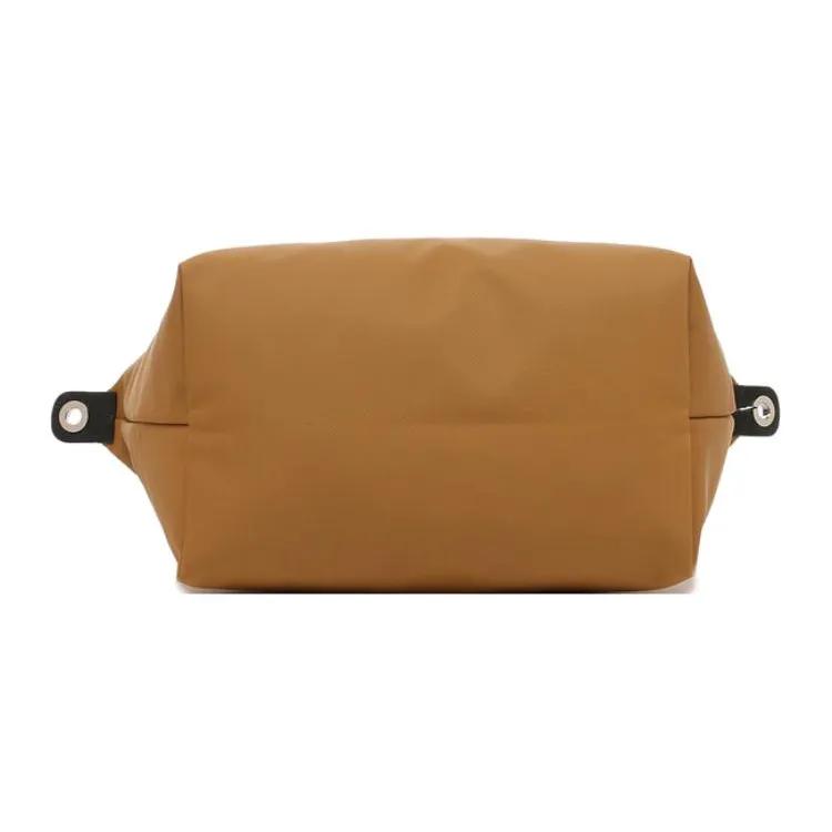 LONGCHAMP Le Pliage Energy Calfskin Dumpling Bag , Shoulder Bag , Crossbody Bag , Handbag Small Women's Caramel Brown (Unisex) Handbags