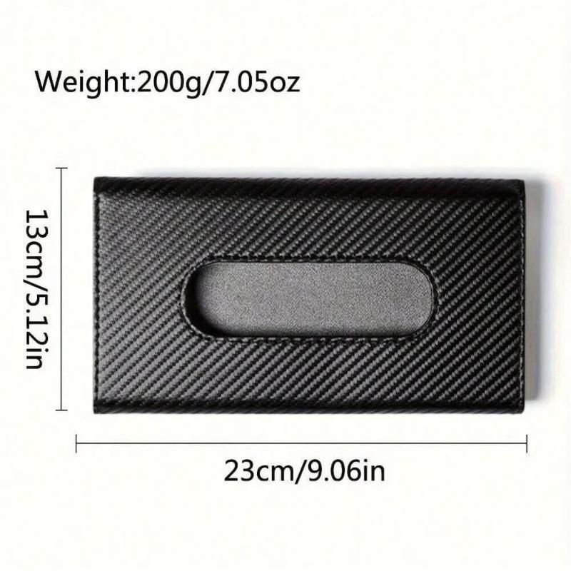 Universal Car Sun Visor Tissue Box Holder Portable Auto Paper Towel Storage Organizer for Travel and Rides