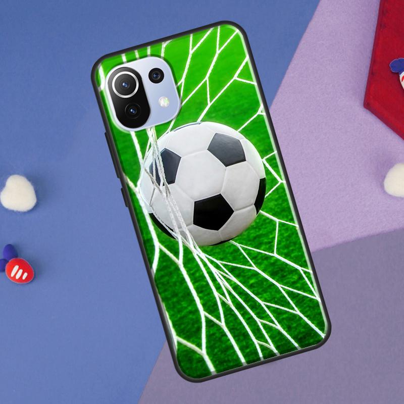 Чехол для футбольного мяча для POCO X5 X3 F5 Pro F3 F4 X4 GT M5s C40 Чехол для Xiaomi 13 12 Lite 11T 12T Pro 12X