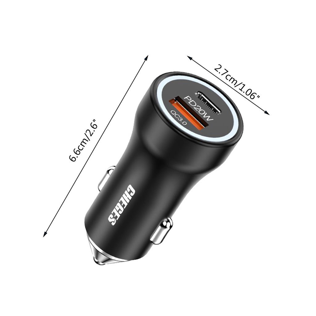 Универсальная розетка-адаптер USB-зарядки Type C PD20W QC3.0 12V 24V Быстрая зарядка для Автомобиля Лодки-Мотоцикла Грузовика Дома на колесах-Квадроцикла
