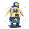 MOOXI MOC Anime Brickheadz Cartoon Figures Robot Animal Building Blocks Toys For Children Adult Friends Gift 3D Medol Kit Bricks