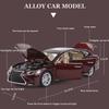 Масштаб 1/32 LEXUS LS500, литая под давлением модель автомобиля из сплава, металлическая игрушечная машина для мальчиков, имитация модели автомобиля, украшение с отступающим звуком и светом
