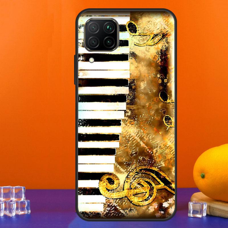 Клавиши пианино Винтажные ноты для Huawei Nova 7i 8i 11i 12i 12s 9 10 SE Y91 Y90 Y60 Y70 Y72 Y61 P30 P40 Lite P60 Pro Чехол