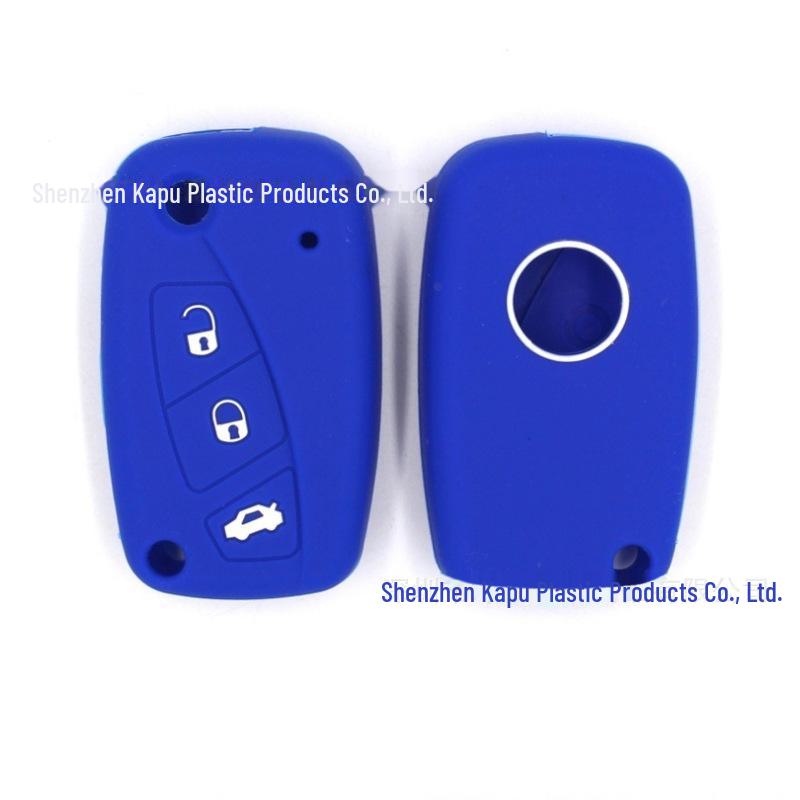 Экологичный силиконовый чехол для пульта дистанционного управления Fiat: ударопрочный, устойчивый к падениям чехол для автомобильных ключей. Популярный товар!