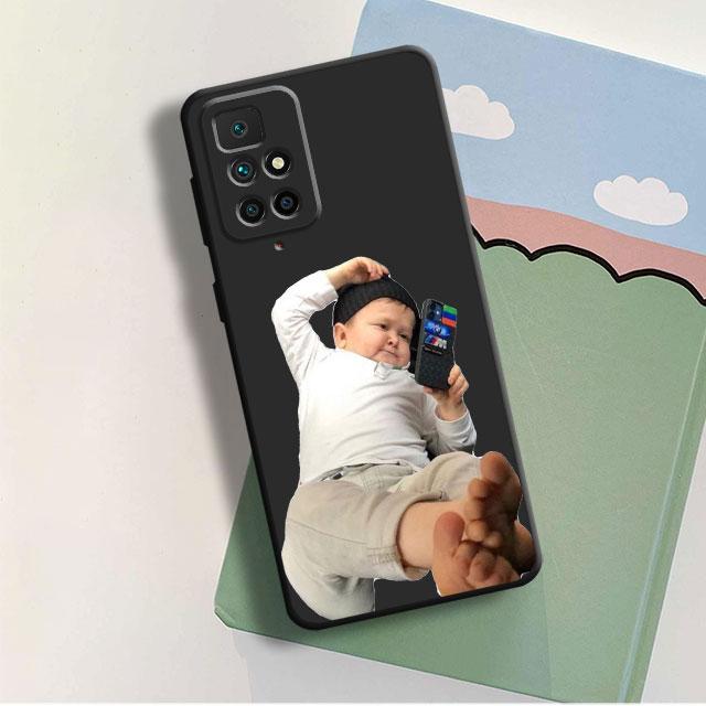 Чехол для телефона Redmi Note 9 9S 11 Pro 10 Lite 11T 7 11S 8T 10S 8 9T 5G 4G Note11 Роскошный силиконовый чехол Забавные чехлы hasbulla Capa