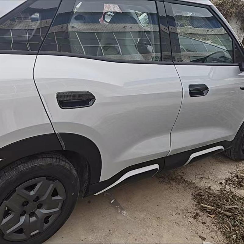 Для Byd ATTO 2 EV 2025 Аксессуары ABS Карбоновые Накладки на Ручки Дверей Накладки на Чаши Дверей Защита от Царапин Декоративные Наклейки
