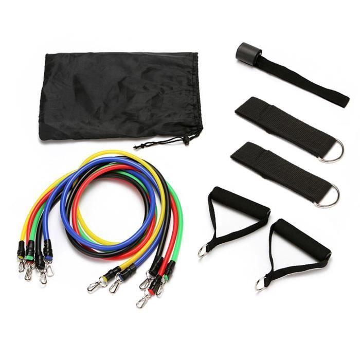 Bande de Résistance - OUTAD - 11pcs - Multicolore - Débutant - Musculation
