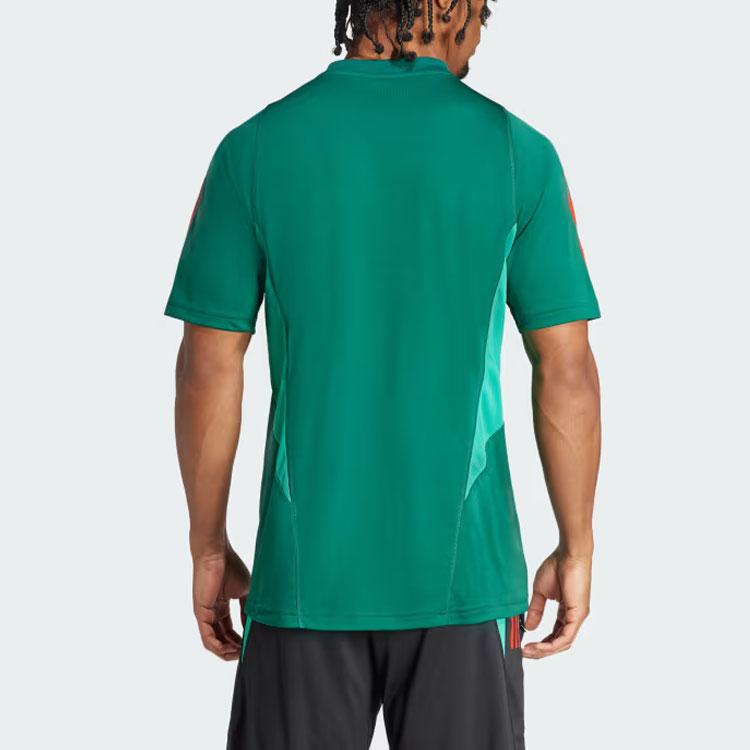 adidas Манчестер Юнайтед Tiro 23 Тренировочная футболка Футбольная футболка Мужская Зеленая IQ1527