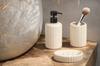 Ceramic Bathroom Toothbrush Mug Cream KENYA