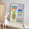 Diamond painting kit cute fish sardine cans full diamond round mosaic handmade. home decoration gift