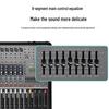 HuiDu RA-12FX Профессиональный аудиомикшер с цифровой реверберацией и USB (Китайская версия)