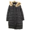 Down Coat S Charcoal Gray Women Used